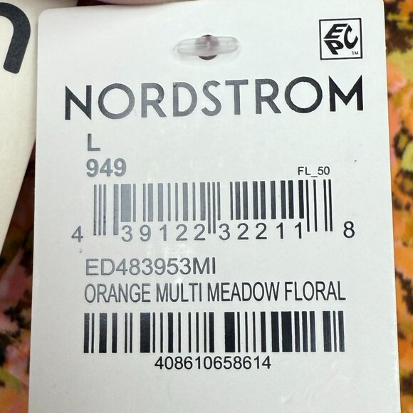 NWT Women's OPEN‎ EDIT Nordstrom Ruffle Sleeveless Crop Top | Size Large - Picture 9 of 9